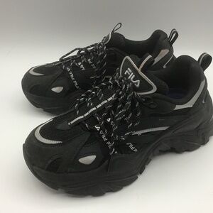 Fila Interation Women's Black Trainers Size 6.5